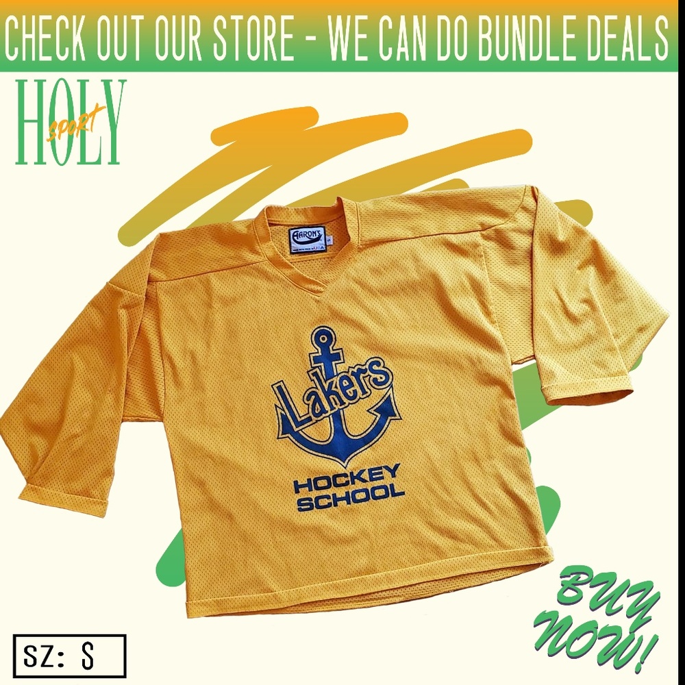 Vintage Lakers Hockey School Jersey